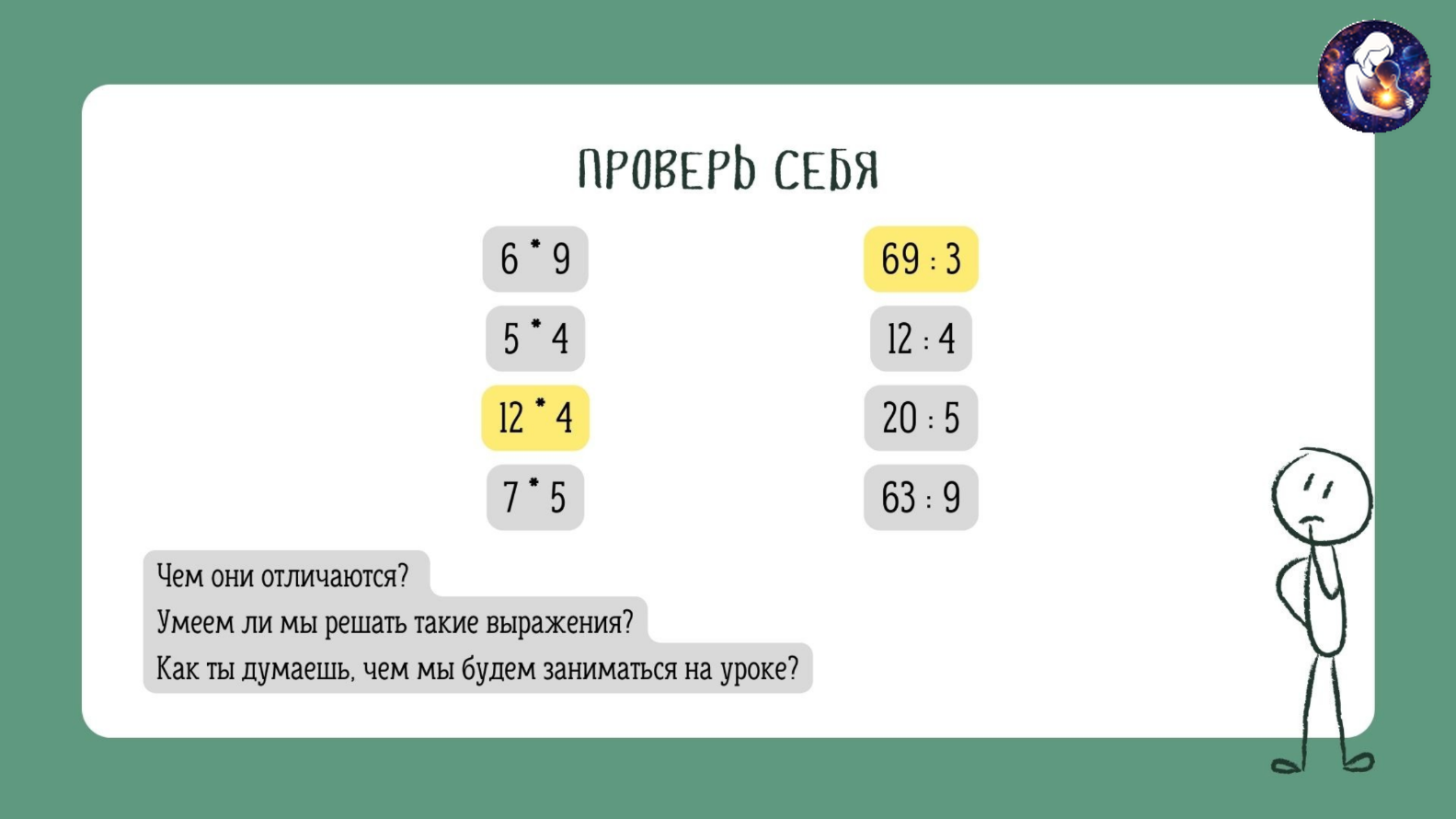 Математика. 3 класс.
Тема: Умножение и деление двузначного числа на однозначное число — слайд 5